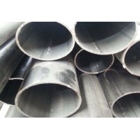 Алюминиевая труба овальная 55x31,5x44 мм анод и без покр. цена купить на складе доставка порезка
