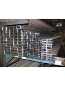 Труба алюминиевая профильная прямоугольная 20x10x1мм. Є анодована і без покриття