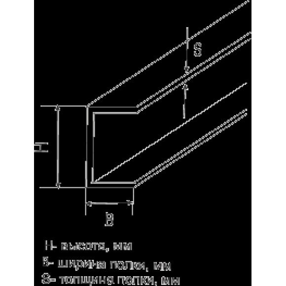 Швеллер 12 L9м, мера до 15 ндл