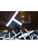 Алюминиевый тавр 20x20x2мм. анодированный и без покрытия