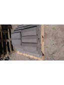 Крышка на столбик забора бетонная 390390мм. шагрень любой цвет