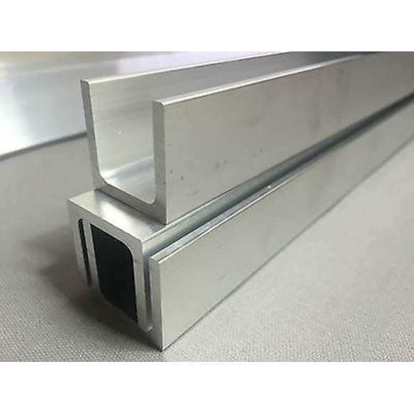 Алюминиевый швеллер 13x15x1,5